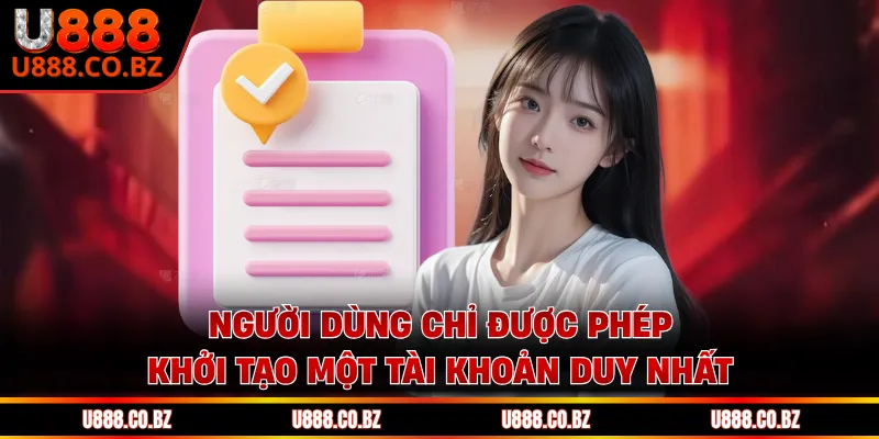 Thương Hiệu U888 Chính Thức - Trang Chủ Cá Cược An Toàn 17 Người dùng chỉ được phép khởi tạo một tài khoản duy nhất